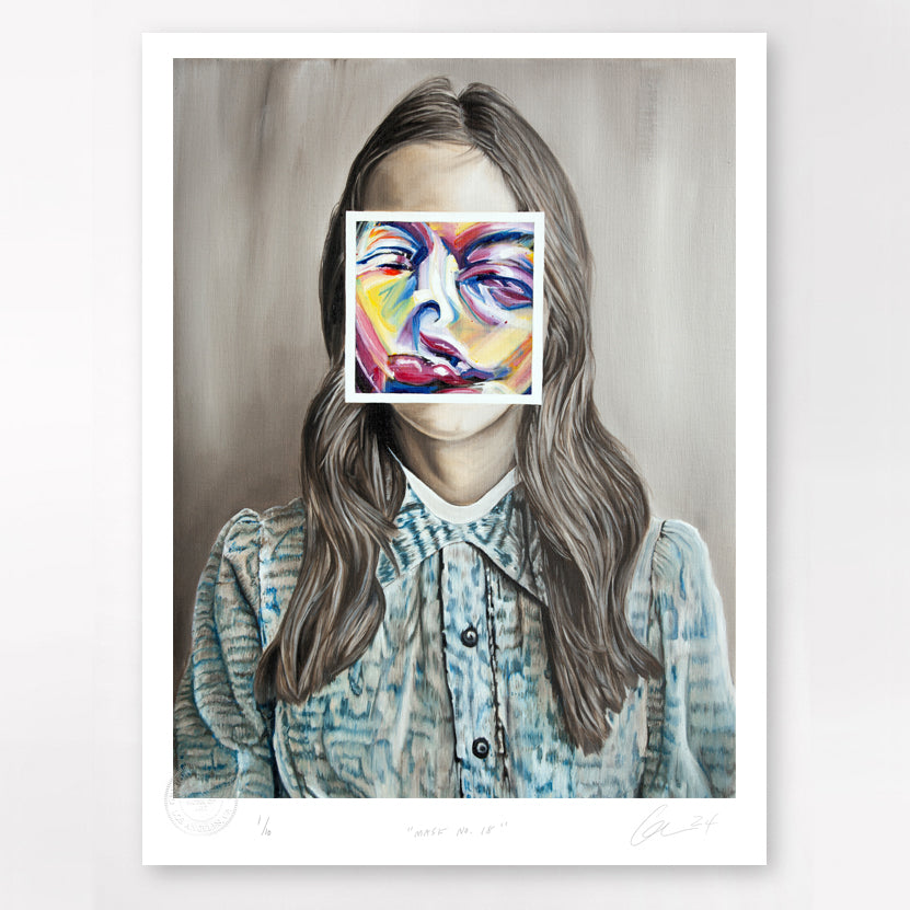 Mask No. 18 - Limited Edition Print