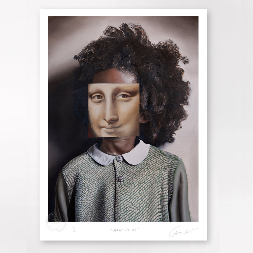 Mask No. 24 (Michelangelo) - Timed Limited Edition Print