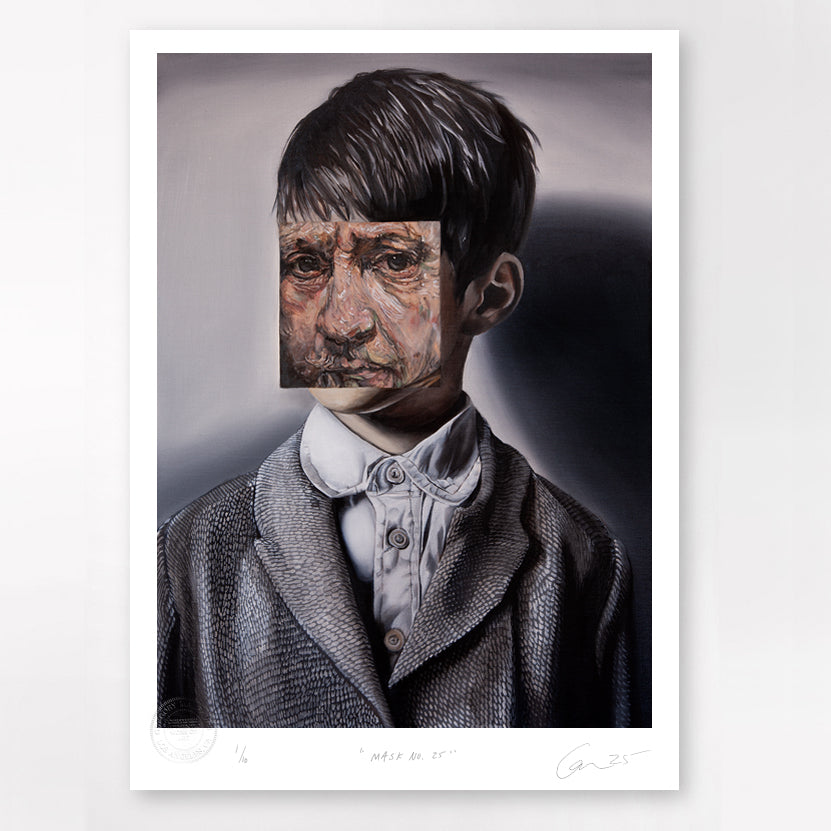 Mask No. 25 (Rembrandt) - Timed Limited Edition Print