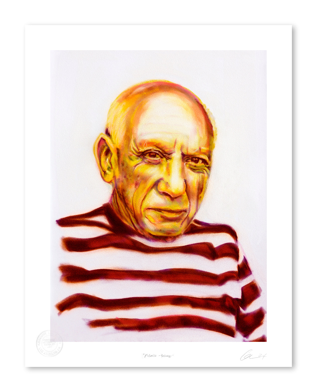 "Picasso - Yellow" Limited Edition Print