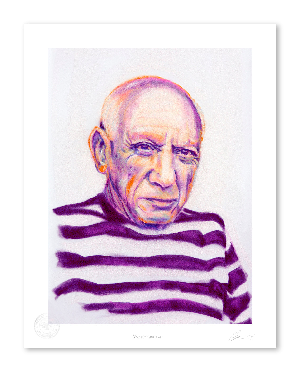 "Picasso - Magenta" Limited Edition Print